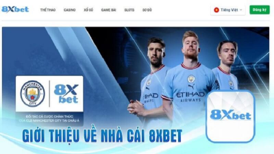 8XBET sân chơi game online uy tín số 1 thị trường châu Á