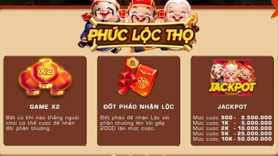 Nổ hũ Phúc Lộc Thọ cơ hội phát tài nhanh chóng cho mọi nhà